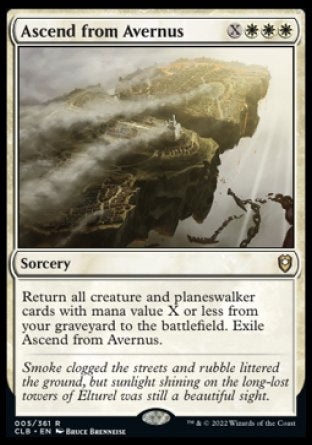 Ascend from Avernus [Commander Legends: Battle for Baldur's Gate] - Magic: The Gathering - Card Brawlers | Quebec | Canada |