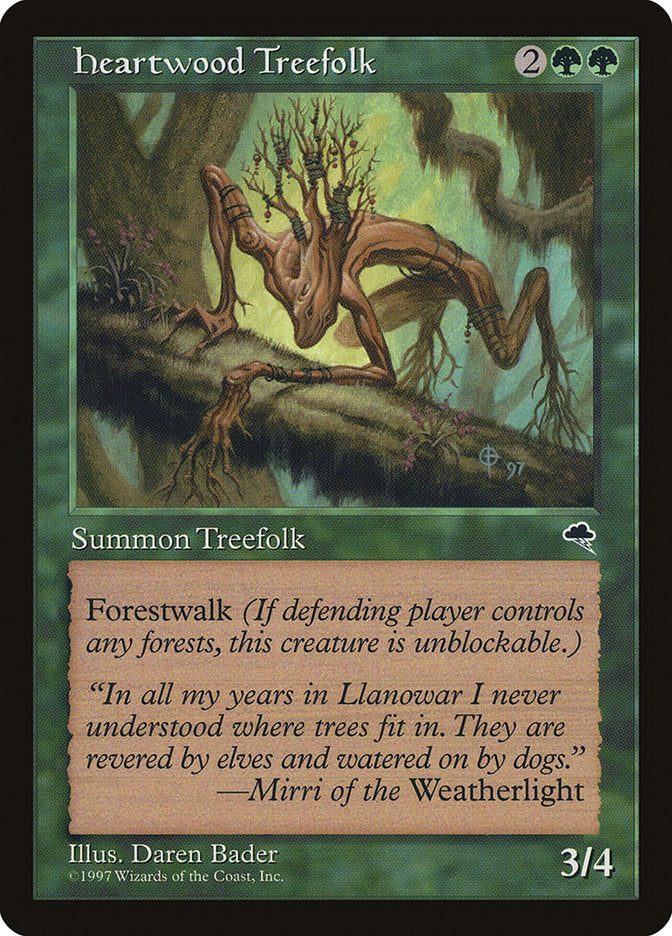 Heartwood Treefolk [Tempest] - Magic: The Gathering - Card Brawlers | Quebec | Canada |