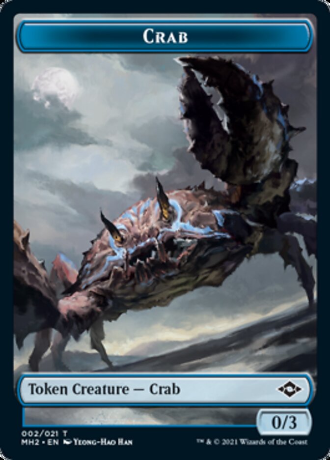 Crab // Food (18) Double-Sided Token [Modern Horizons 2 Tokens] - Magic: The Gathering - Card Brawlers | Quebec | Canada |