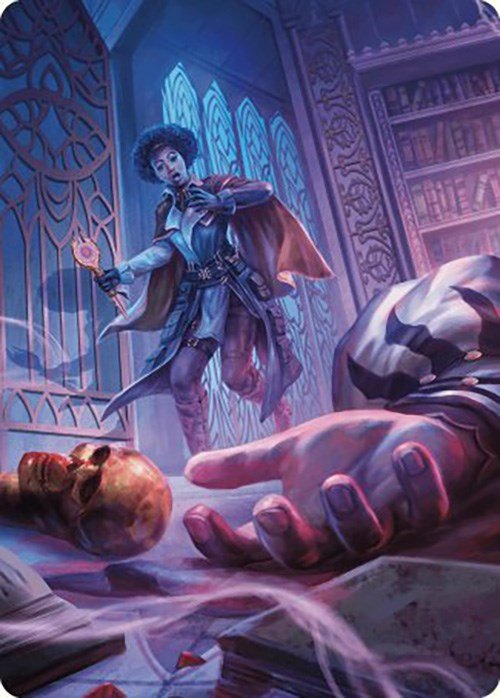 Deadly Complication Art Card [Murders at Karlov Manor Art Series] - Card Brawlers