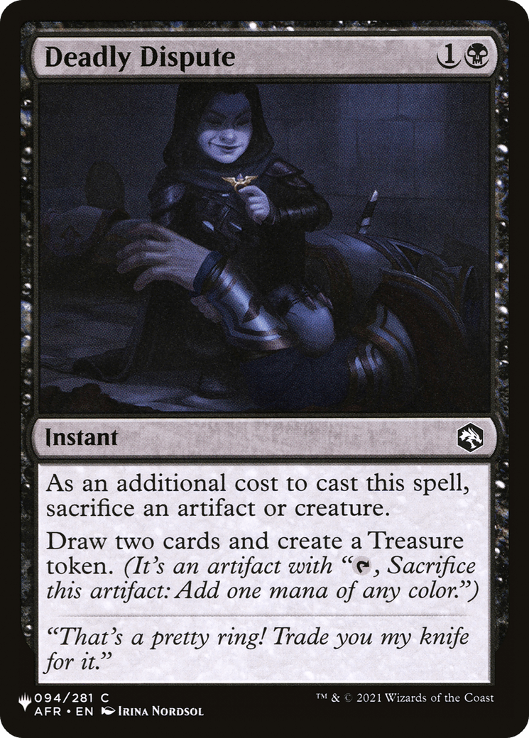 Deadly Dispute [The List] - Card Brawlers
