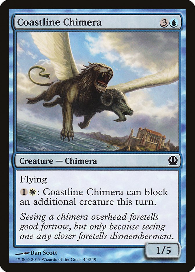 Coastline Chimera [Theros] - Magic: The Gathering - Card Brawlers | Quebec | Canada |