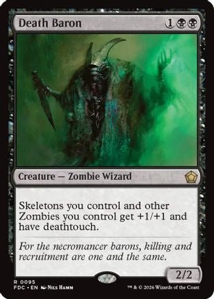 Death Baron (FDC-095) - Commander: Foundations - Card Brawlers