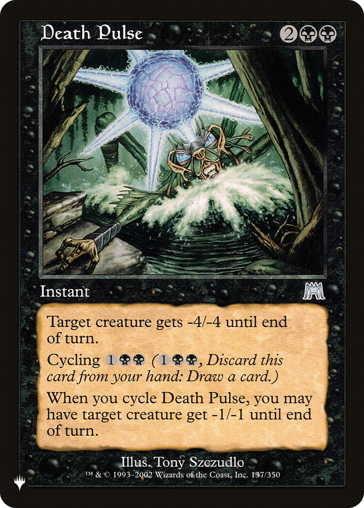 Death Pulse [The List] - Card Brawlers