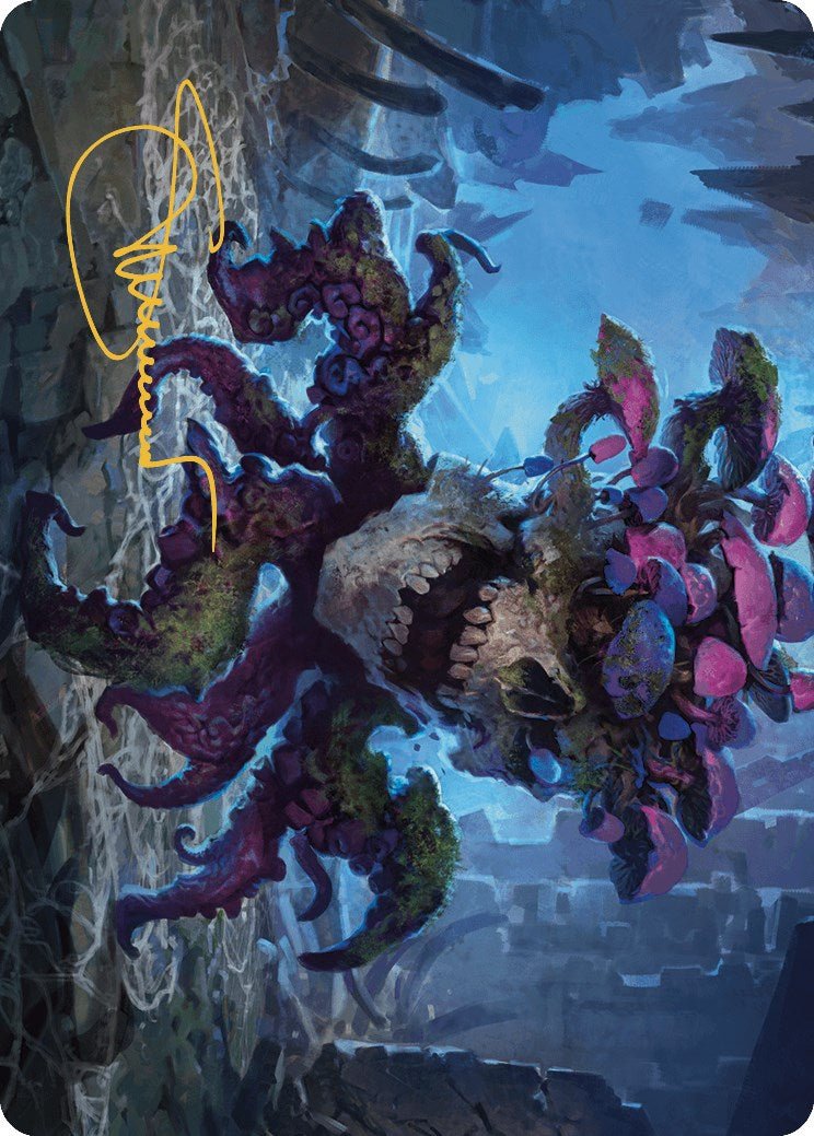Deathcap Marionette Art Card (Gold - Stamped Signature) [The Lost Caverns of Ixalan Art Series] - Card Brawlers