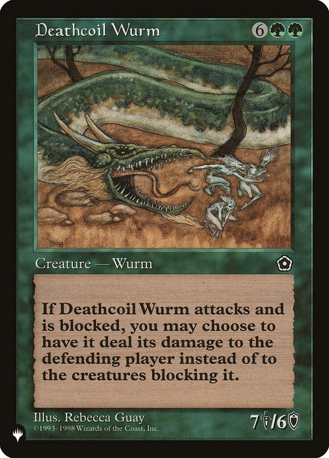 Deathcoil Wurm [The List] - Card Brawlers