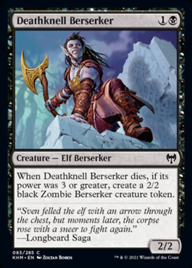Deathknell Berserker [Kaldheim] - Card Brawlers