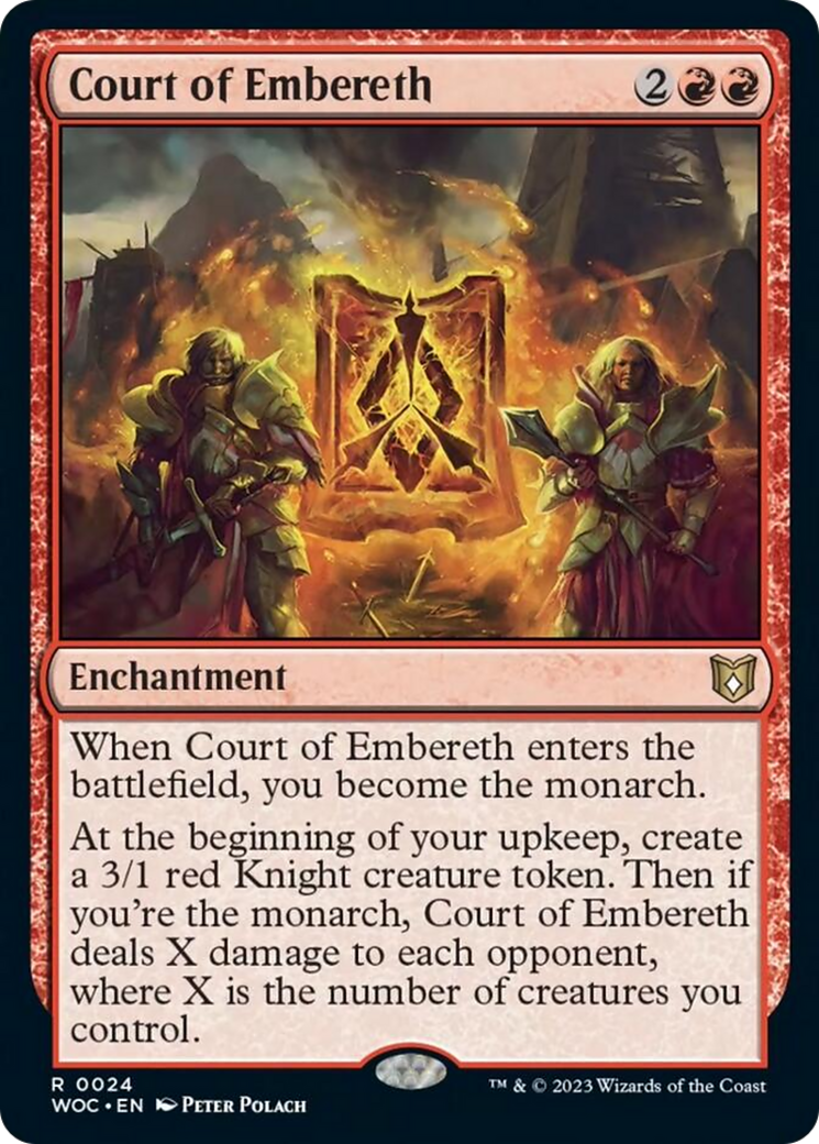 Court of Embereth [Wilds of Eldraine Commander] - Magic: The Gathering - Card Brawlers | Quebec | Canada |