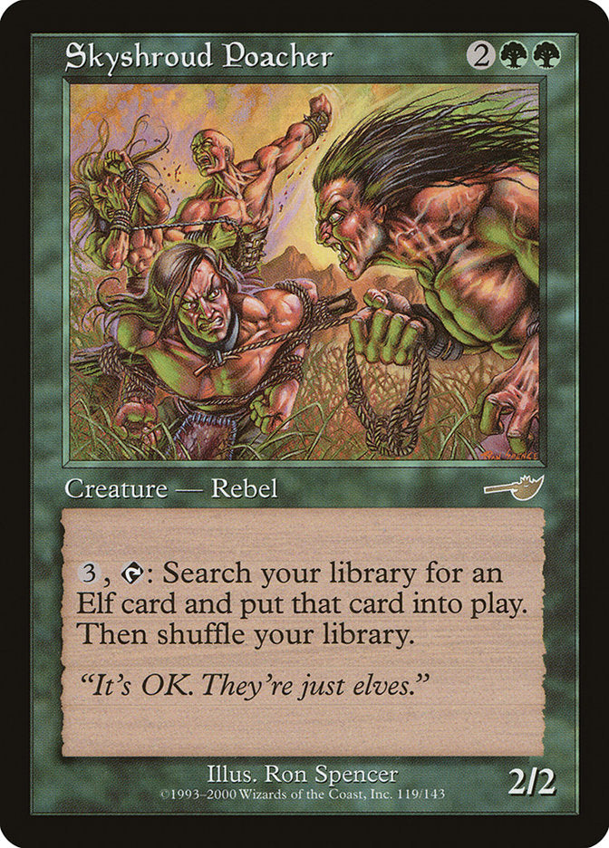 Skyshroud Poacher [Nemesis] - Magic: The Gathering - Card Brawlers | Quebec | Canada |