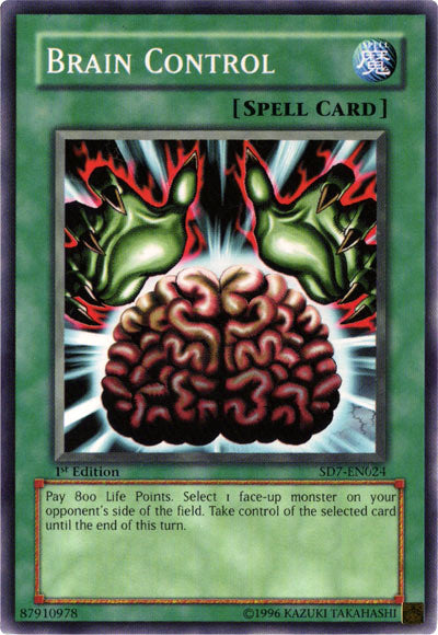 Brain Control [SD7-EN024] Common - Yu-Gi-Oh! - Card Brawlers | Quebec | Canada |