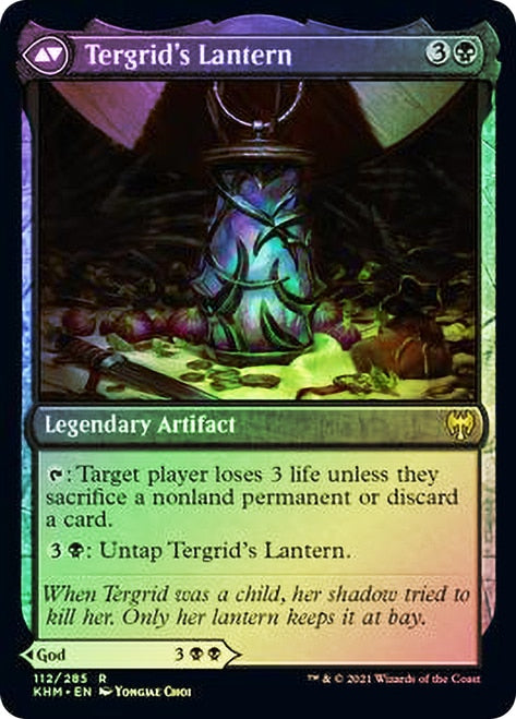 Tergrid, God of Fright // Tergrid's Lantern [Kaldheim Prerelease Promos] - Magic: The Gathering - Card Brawlers | Quebec | Canada |