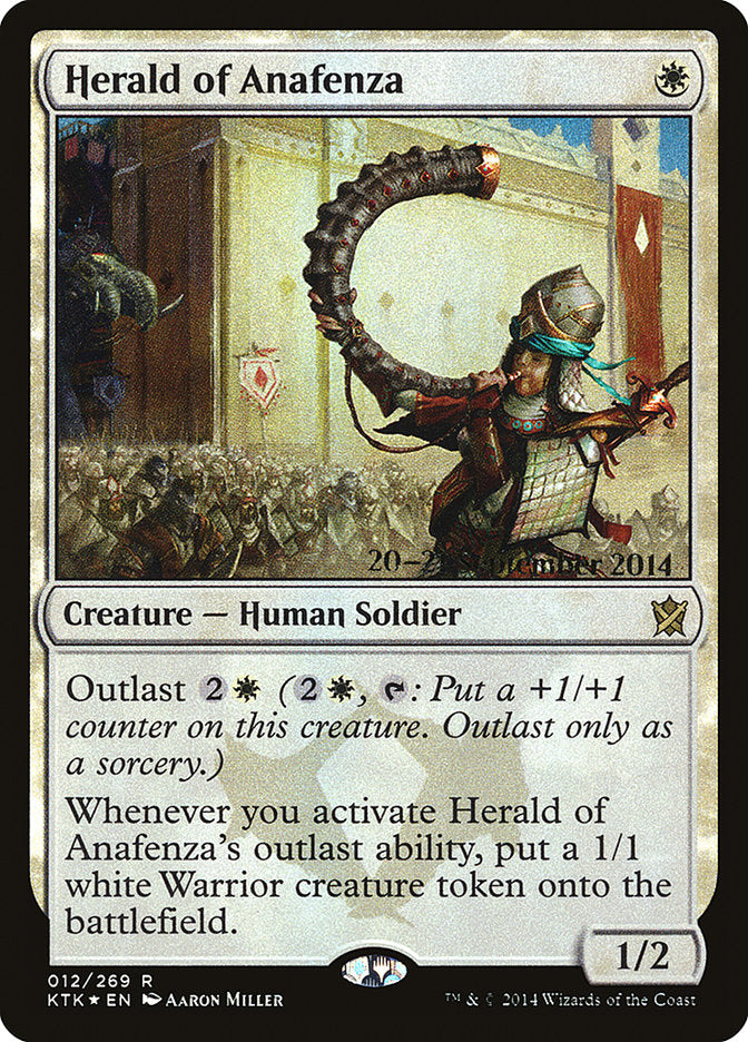 Herald of Anafenza [Khans of Tarkir Prerelease Promos] - Magic: The Gathering - Card Brawlers | Quebec | Canada |