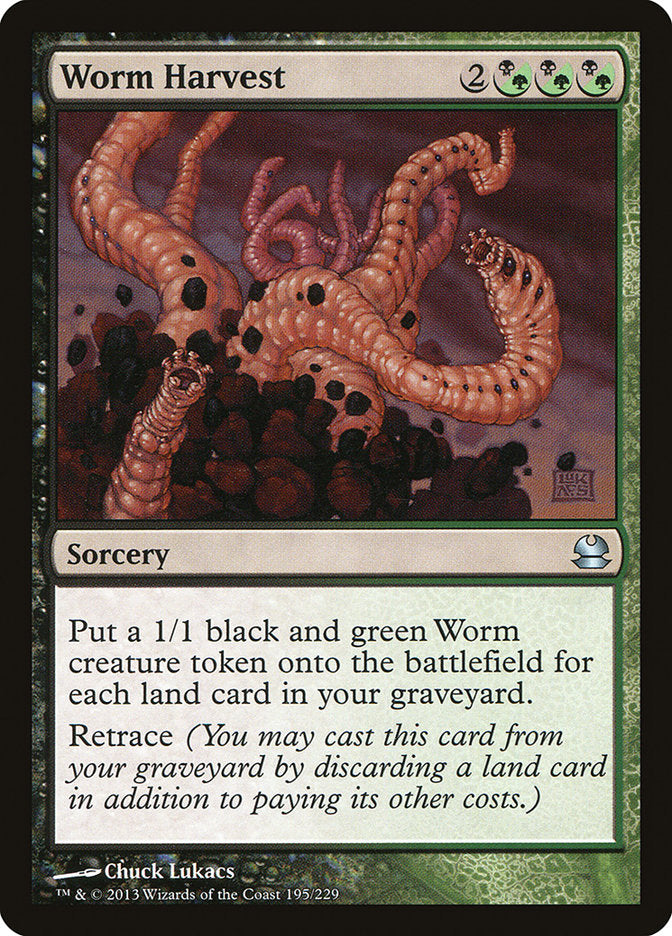 Worm Harvest [Modern Masters] - Magic: The Gathering - Card Brawlers | Quebec | Canada |