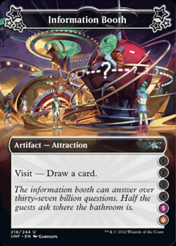 Information Booth (5-6) [Unfinity] - Magic: The Gathering - Card Brawlers | Quebec | Canada |