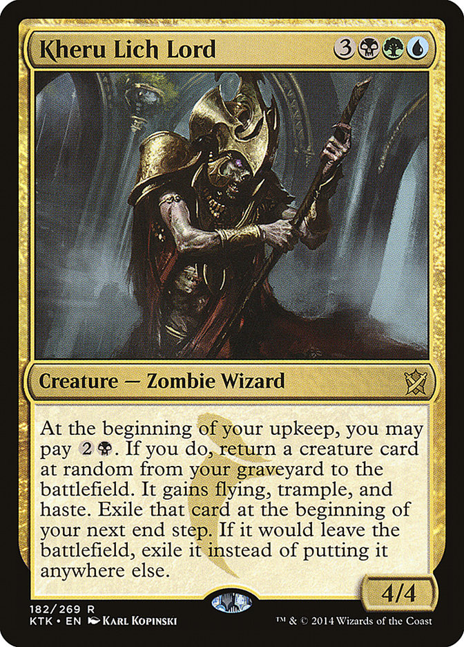 Kheru Lich Lord [Khans of Tarkir] - Magic: The Gathering - Card Brawlers | Quebec | Canada |