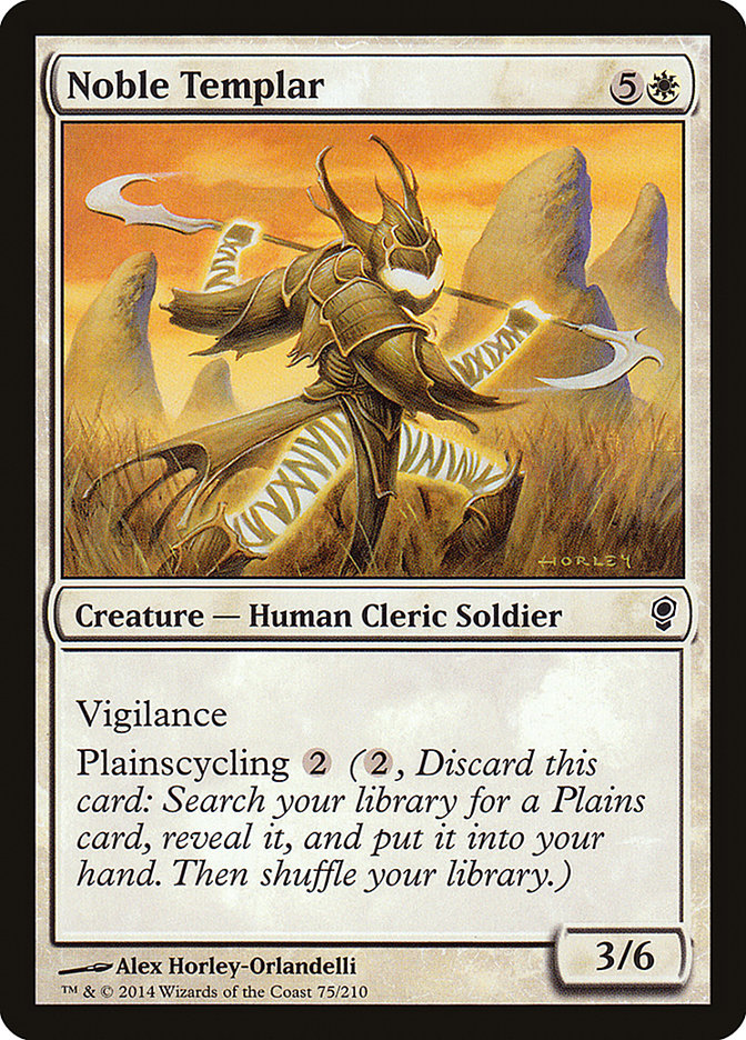 Noble Templar [Conspiracy] - Magic: The Gathering - Card Brawlers | Quebec | Canada |