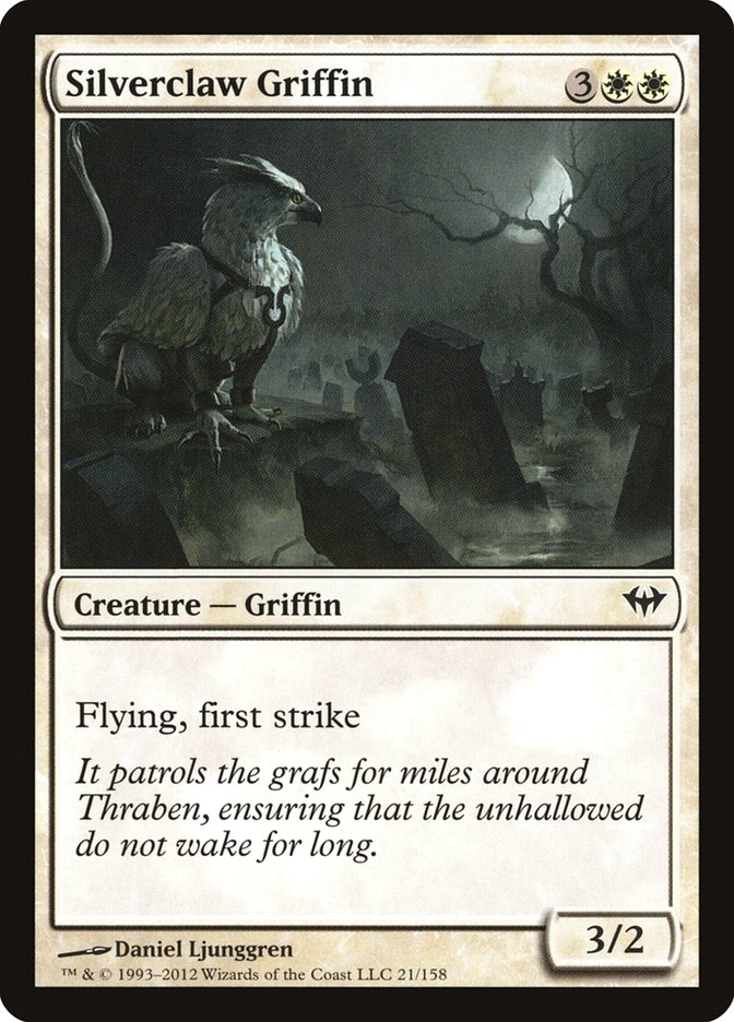 Silverclaw Griffin [Dark Ascension] - Magic: The Gathering - Card Brawlers | Quebec | Canada |