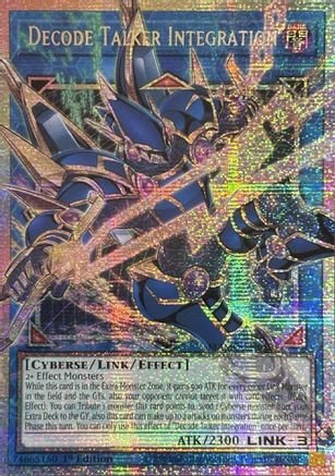 Decode Talker Integration (Starlight Rare) (Extended Art) (MAMO-EN016) - Magnificent Monsters 1st Edition - Card Brawlers