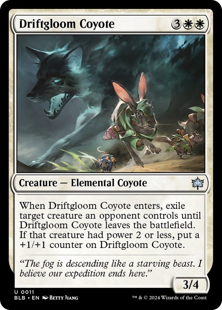 Driftgloom Coyote [Bloomburrow] - Magic: The Gathering - Card Brawlers | Quebec | Canada |