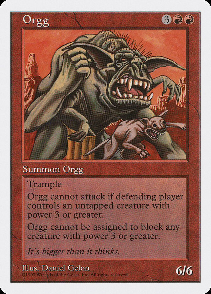 Orgg [Fifth Edition] - Magic: The Gathering - Card Brawlers | Quebec | Canada |
