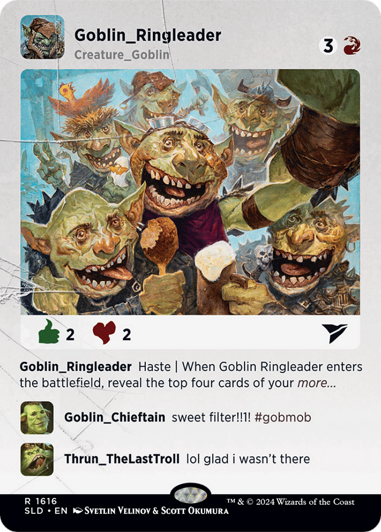 Goblin Ringleader [Secret Lair Drop Series] - Magic: The Gathering - Card Brawlers | Quebec | Canada |