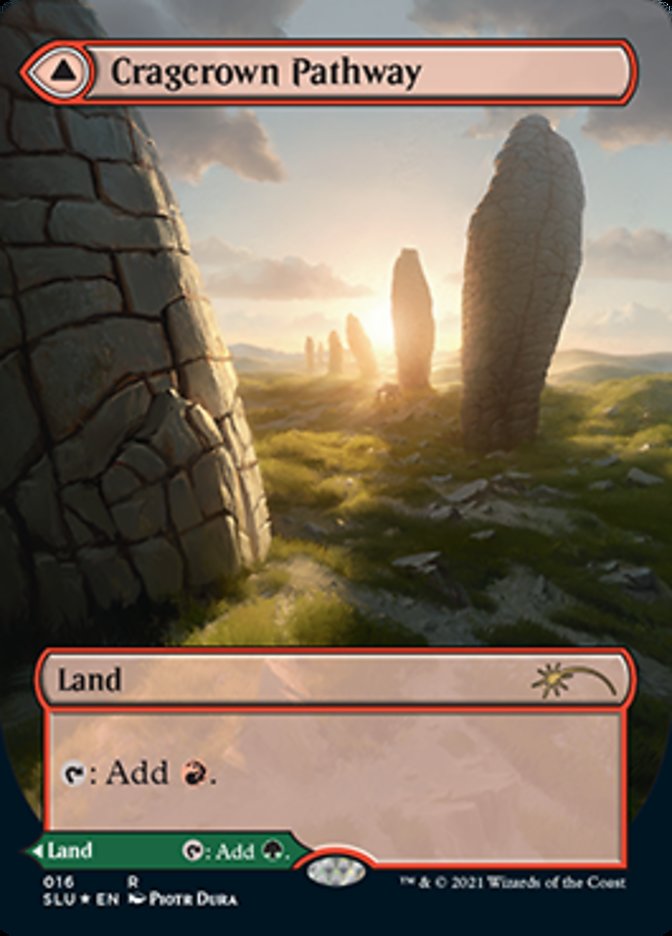 Cragcrown Pathway // Timbercrown Pathway (Borderless) [Secret Lair: Ultimate Edition 2] - Magic: The Gathering - Card Brawlers | Quebec | Canada |