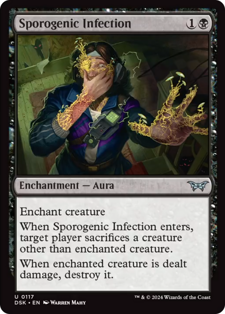 Sporogenic Infection [Duskmourn: House of Horror] - Magic: The Gathering - Card Brawlers | Quebec | Canada |