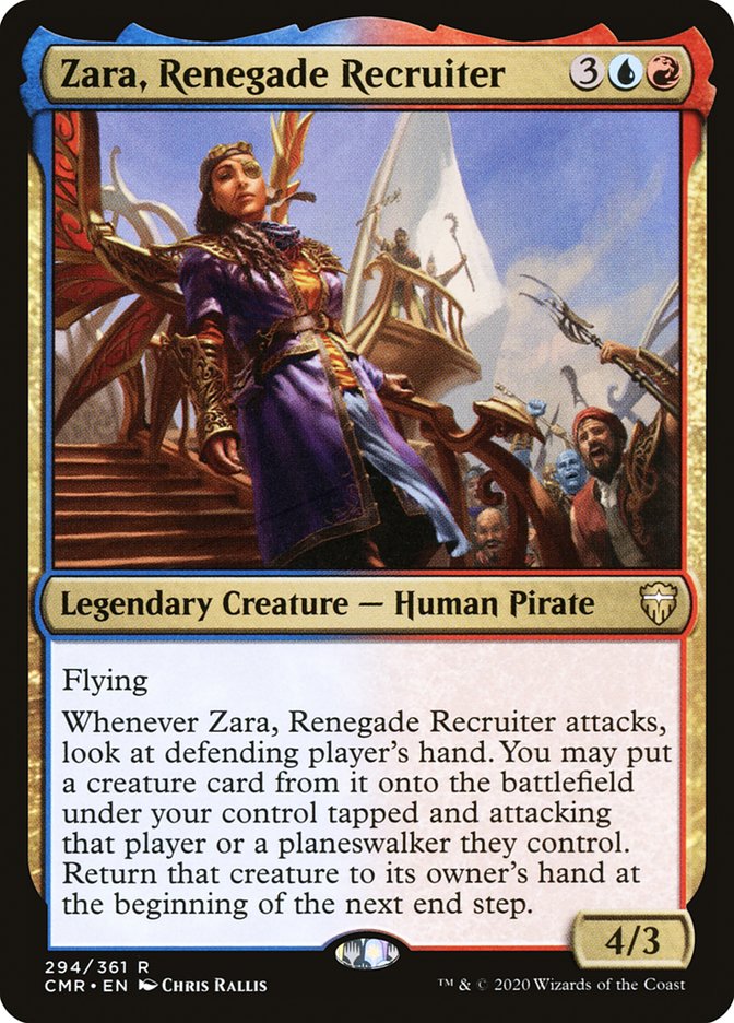 Zara, Renegade Recruiter [Commander Legends] - Magic: The Gathering - Card Brawlers | Quebec | Canada |