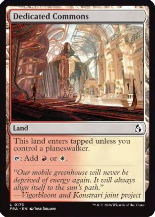 Dedicated Commons (FRA-175) - Reality Fracture - Card Brawlers