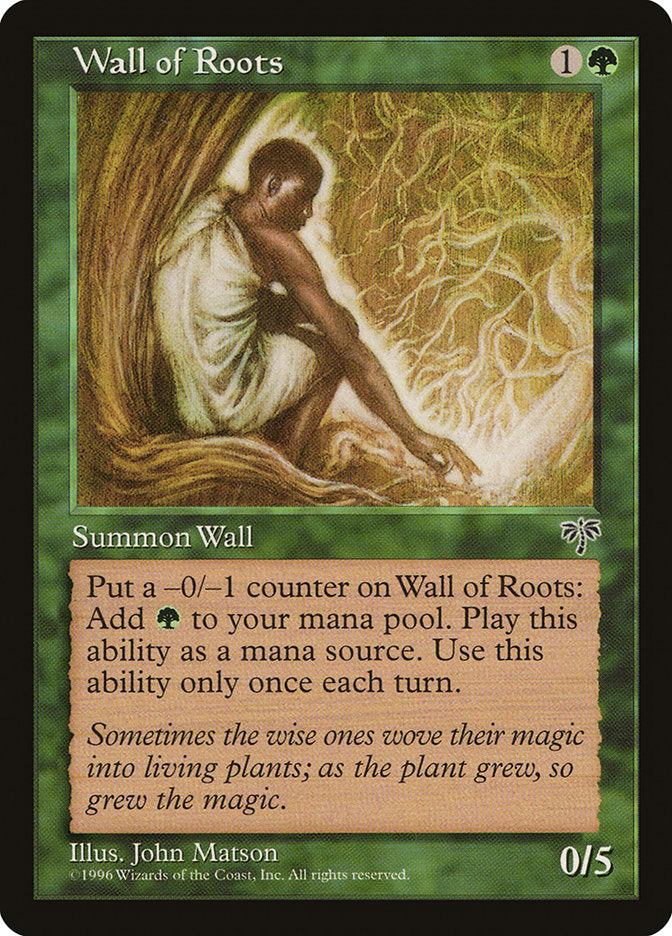 Wall of Roots [Mirage] - Magic: The Gathering - Card Brawlers | Quebec | Canada |