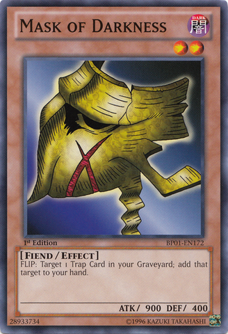 Mask of Darkness [BP01-EN172] Common - Yu-Gi-Oh! - Card Brawlers | Quebec | Canada |
