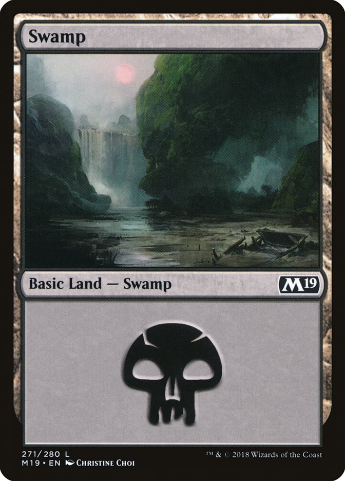 Swamp (271) [Core Set 2019] - Magic: The Gathering - Card Brawlers | Quebec | Canada |