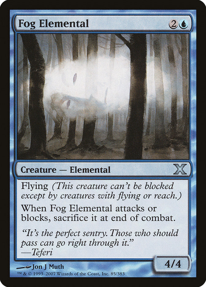 Fog Elemental [Tenth Edition] - Magic: The Gathering - Card Brawlers | Quebec | Canada |