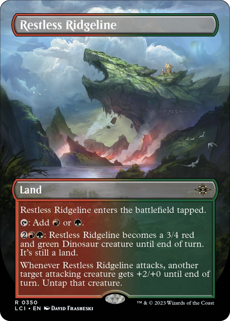 Restless Ridgeline (Borderless) [The Lost Caverns of Ixalan] - Magic: The Gathering - Card Brawlers | Quebec | Canada |