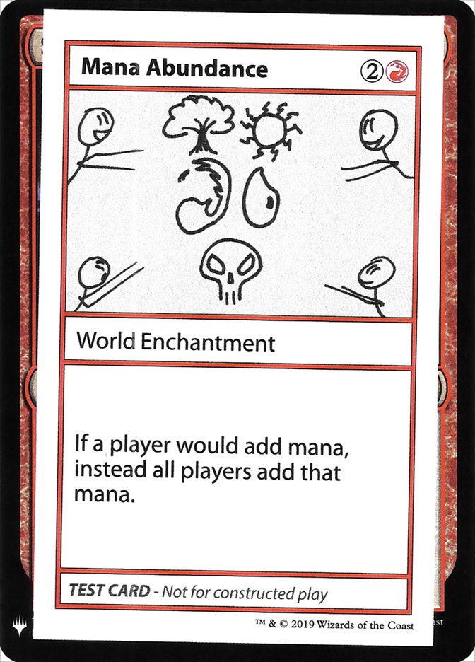 Mana Abundance [Mystery Booster Playtest Cards] - Magic: The Gathering - Card Brawlers | Quebec | Canada |