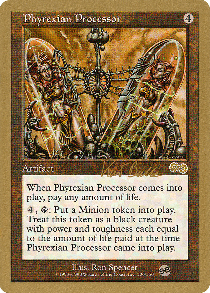 Phyrexian Processor (Kai Budde) (SB) [World Championship Decks 1999] - Magic: The Gathering - Card Brawlers | Quebec | Canada |