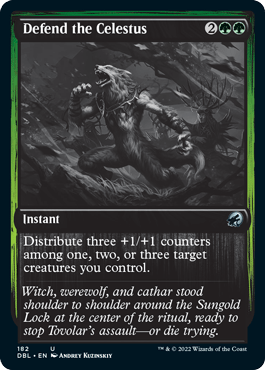 Defend the Celestus [Innistrad: Double Feature] - Card Brawlers