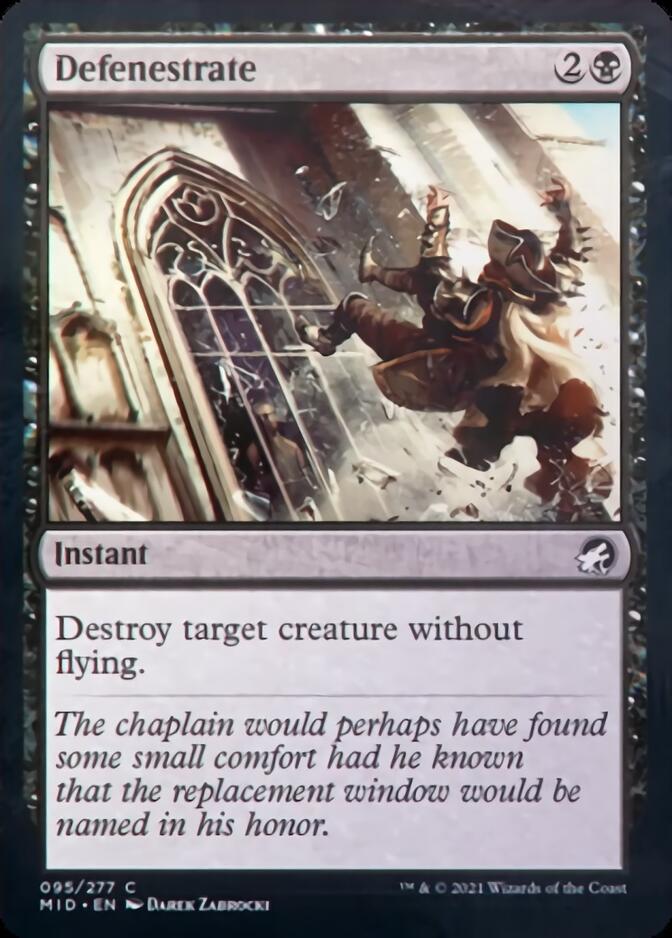 Defenestrate [Innistrad: Midnight Hunt] - Card Brawlers