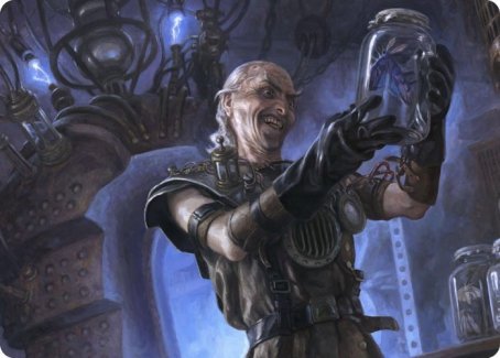 Delver of Secrets Art Card [Innistrad: Midnight Hunt Art Series] - Card Brawlers