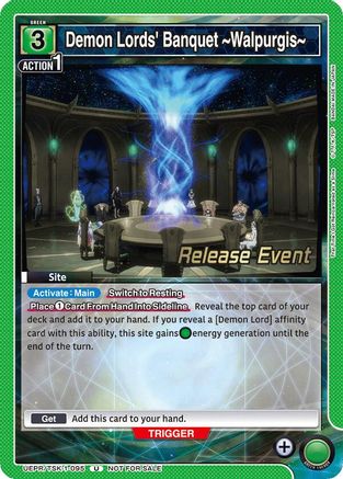 Demon Lords' Banquet ~Walpurgis~ (UEPR/TSK-1-095) - UE20BT That Time I Got Reincarnated as a Slime Release Event Cards - Card Brawlers