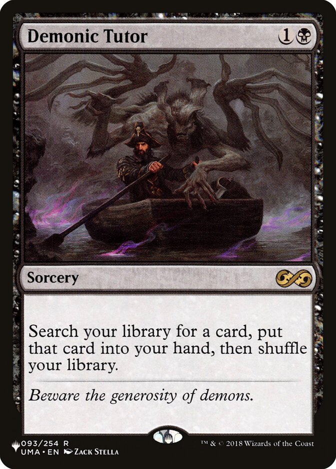 Demonic Tutor [The List] - Card Brawlers