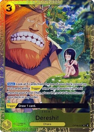 Dereshi! (Premium Card Collection -Best Selection Vol. 4-) (OP09-117) - One Piece Promotion Cards Foil - Card Brawlers
