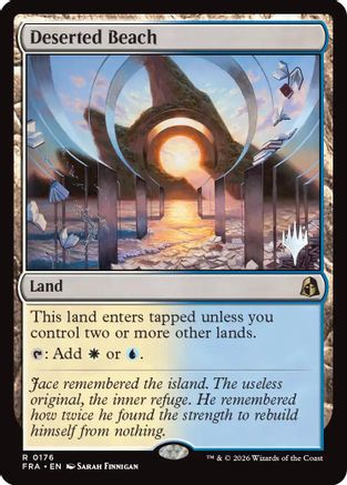 Deserted Beach (PPFRA-176) - Promo Pack: Reality Fracture - Card Brawlers