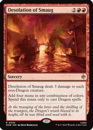 Desolation of Smaug (HOB-093) - The Hobbit - Card Brawlers
