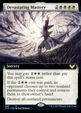 Devastating Mastery (Extended Art) [Strixhaven: School of Mages] - Card Brawlers