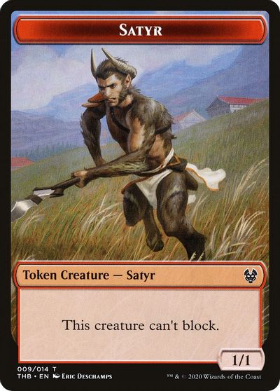 Devil // Satyr Double - Sided Token [Challenger Decks 2020 Tokens] - Card Brawlers