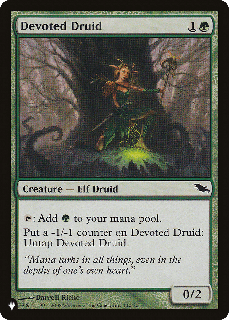 Devoted Druid (SHM) [The List] - Card Brawlers