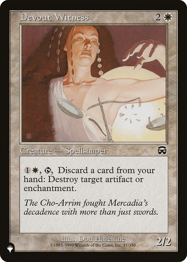 Devout Witness [The List] - Card Brawlers