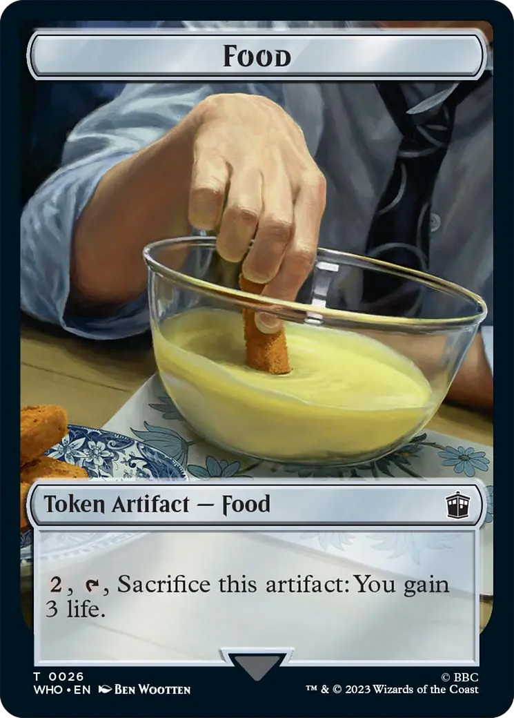 Food Token [Doctor Who Tokens] - Magic: The Gathering - Card Brawlers | Quebec | Canada |