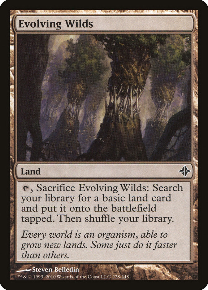 Evolving Wilds [Rise of the Eldrazi] - Magic: The Gathering - Card Brawlers | Quebec | Canada |